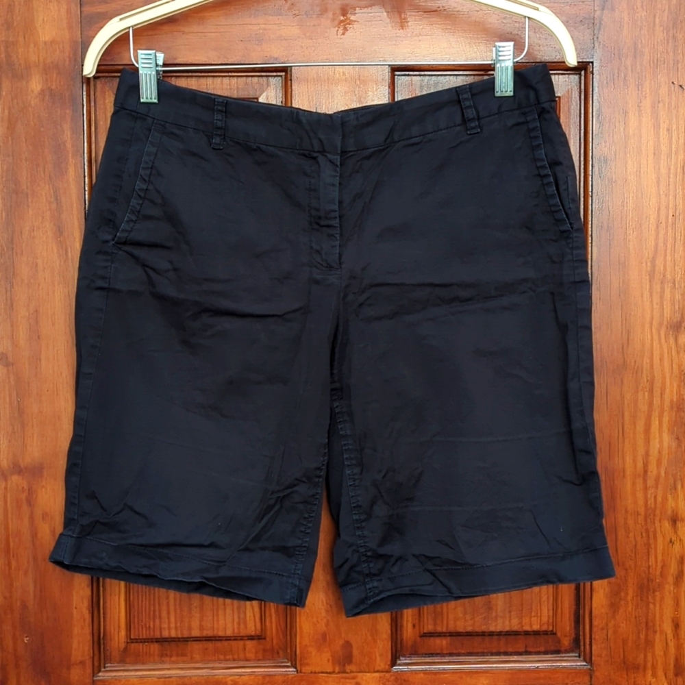 Navy stretch chino